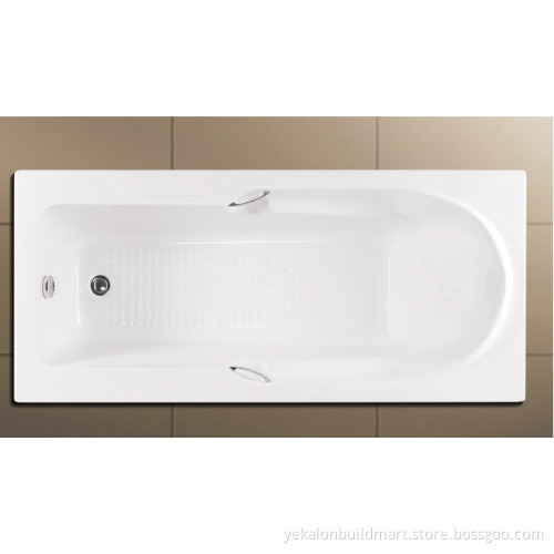 Acrylic Material freestanding corner whirlpool massage bathtub
